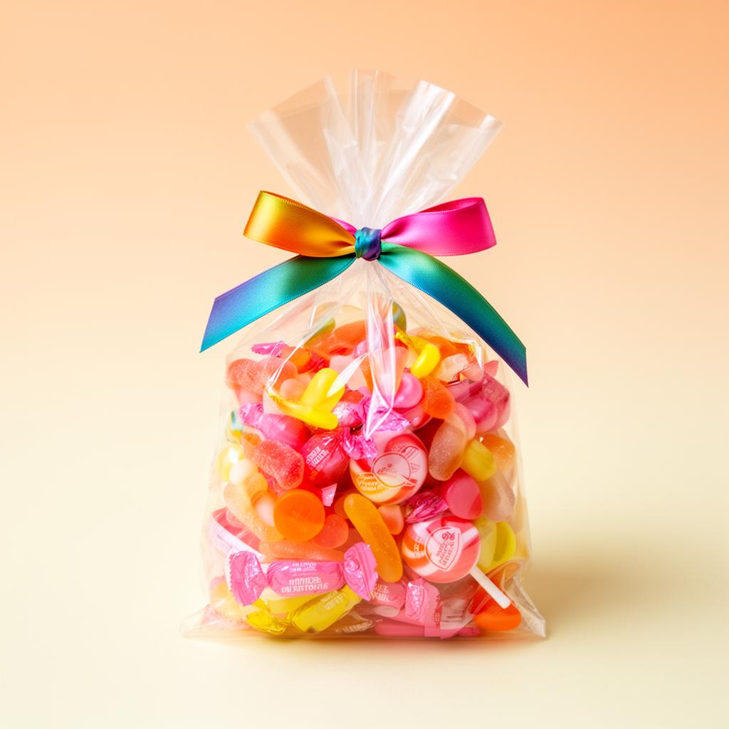 Cellophane Bag filled with candy